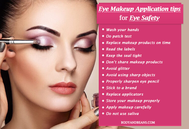 Eye Makeup Application Tips for Safety 